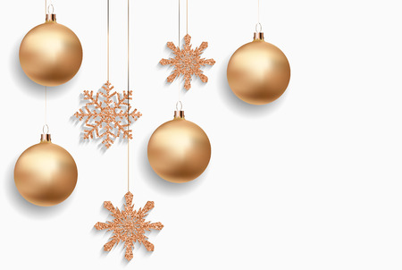 Merry Christmas and New Year Background. Vector Illustration EPS10のイラスト素材