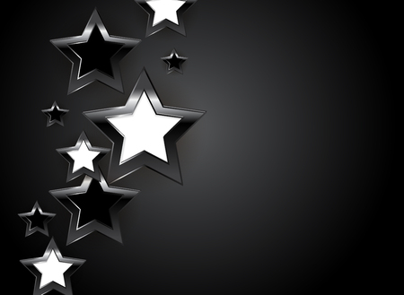 Abstract Glossy Star Background. Vector Illustration EPS10のイラスト素材