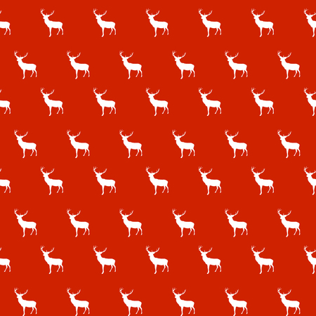 Abstract Seamless deer pattern background. Vector Illustrationのイラスト素材