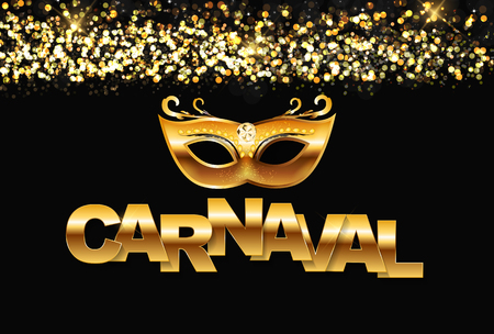 Carnival banner with bunting flags and flying balloons. Vector illustration. EPS10のイラスト素材