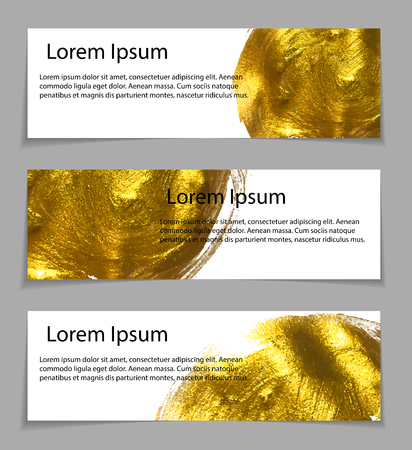 Abstract Web Banner Template Image.  Vector Illustration.のイラスト素材