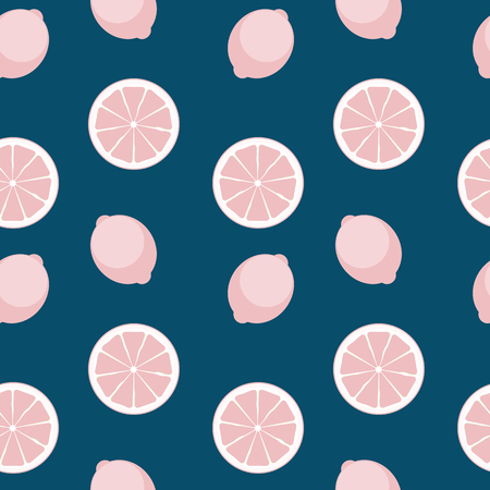Abstract Citrus Seamless Pattern Background Vector Illustration EPS10のイラスト素材