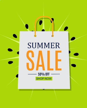Abstract Summer Sale Background. Vector Illustration EPS10のイラスト素材