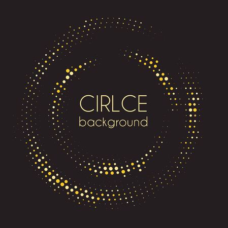 Abstract Circle Dot Background. Vector Illustration EPS10のイラスト素材