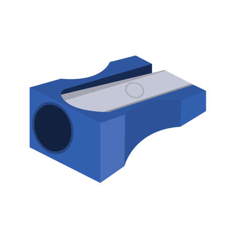 Pencil sharpener icon on white background. Vector Illustration EPS10のイラスト素材