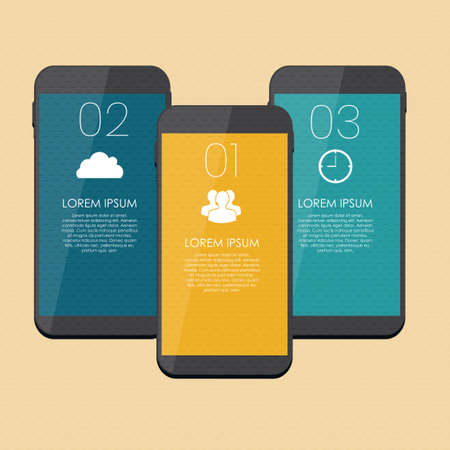 Infographic Templates for Business Vector Illustrationのイラスト素材