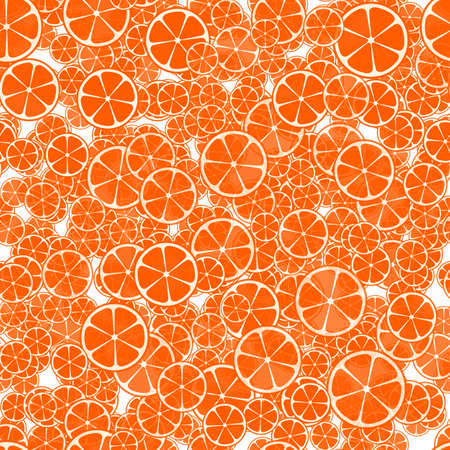 Abstract Orange Seamless Pattern Background Vector Illustrationのイラスト素材