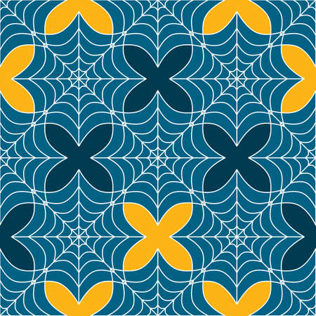 Abstract geometric seamless pattern background. Vector Illustration.のイラスト素材