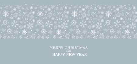 Merry Christmas and Happy New Year Holiday Template Background. Vector Illustration EPS10のイラスト素材