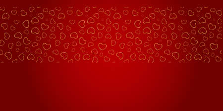 Abstract Holiday Background, Invitation with Love Hearts Template Background. Can be used as ard for Valentines Day party. Vector Illustration.のイラスト素材