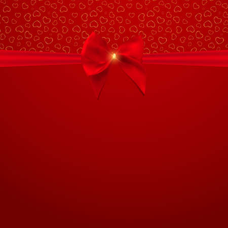 Abstract Holiday Background, Invitation with Love Hearts Template Background. Can be used as ard for Valentines Day party. Vector Illustration.のイラスト素材
