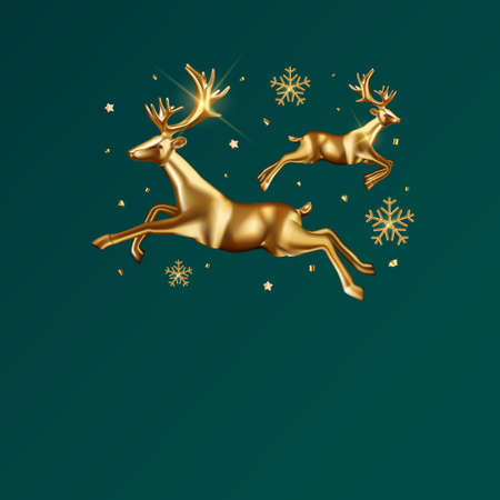 Christmas Holiday Party Background. Happy New Year and Merry Christmas Poster Template. Vector Illustration EPS10のイラスト素材