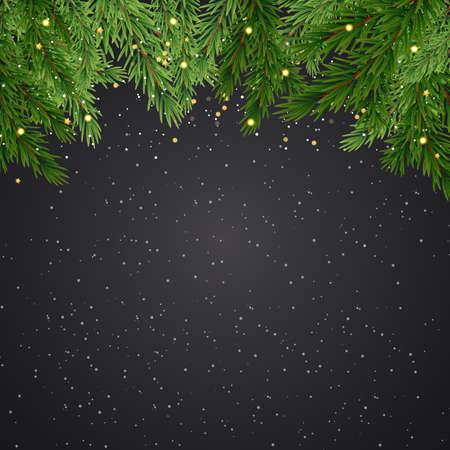 Christmas Holiday Party Background. Happy New Year and Merry Christmas Poster Template. Vector Illustration EPS10のイラスト素材