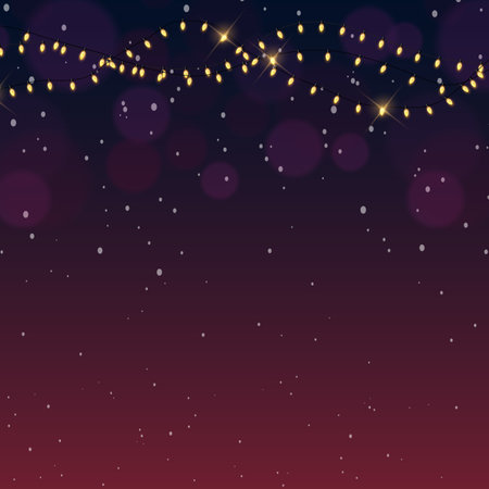 Christmas Holiday Party Background. Happy New Year and Merry Christmas Poster Template. Vector Illustration.のイラスト素材