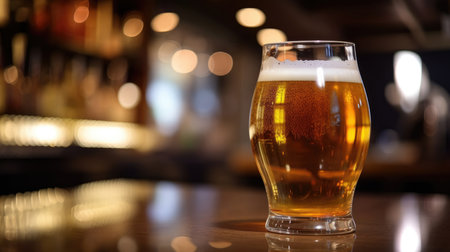 Abstract Beer Background. Illustration Generative AIの素材