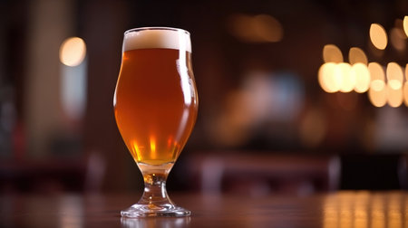 Abstract Beer Background. Illustration Generative AIの素材