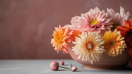 natural flower background. Illustration Generative AIの素材