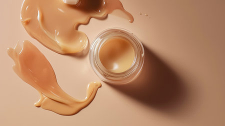 skincare product. Illustration Generative AIの素材
