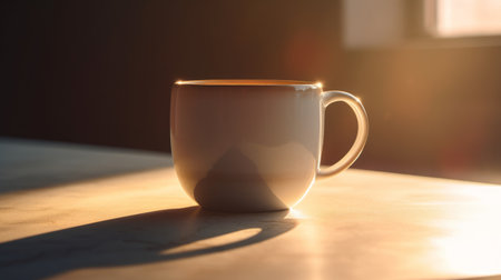 abstract coffee background. Illustration Generative AIの素材