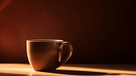 abstract coffee background. Illustration Generative AIの素材