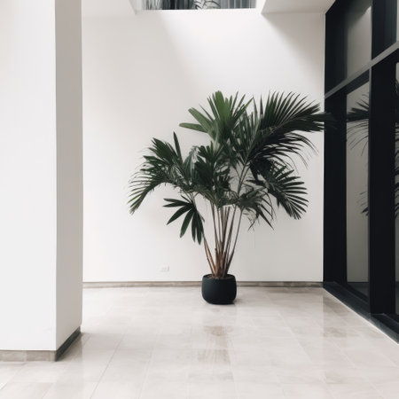 Minimalist background for post in social network. Illustration Generative AIの素材