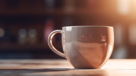 abstract coffee background. Illustration Generative AIの素材