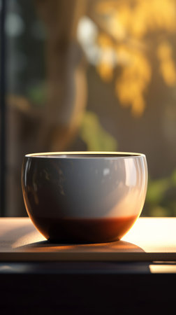 abstract coffee background. Illustration Generative AIの素材