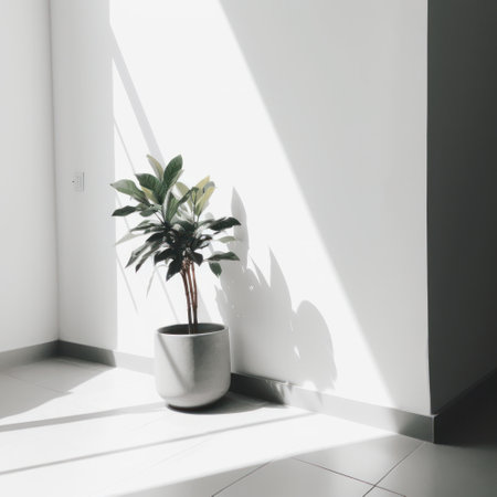 Minimalist background for post in social network. Illustration Generative AIの素材