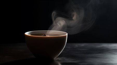 abstract coffee background. Illustration Generative AIの素材