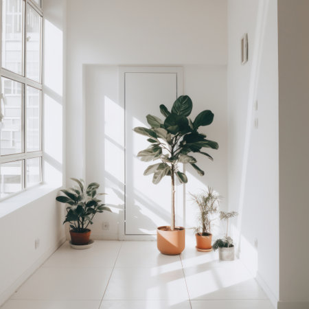 Minimalist background for post in social network. Illustration Generative AIの素材