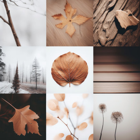 Minimalist summer background for social media post. Illustration Generative AIの素材