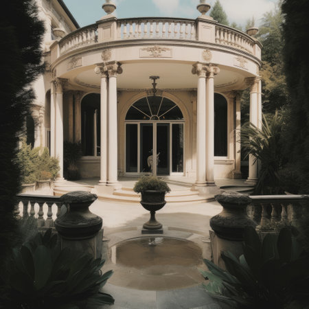 Luxury background for social media post. Illustration Generative AIの素材