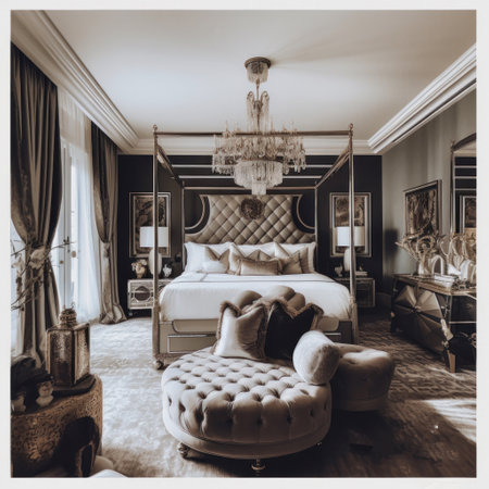 Luxury background for social media post. Illustration Generative AIの素材