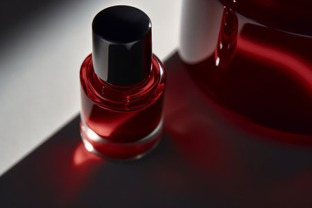 Nail polish bottle. Illustration Generative AIの素材