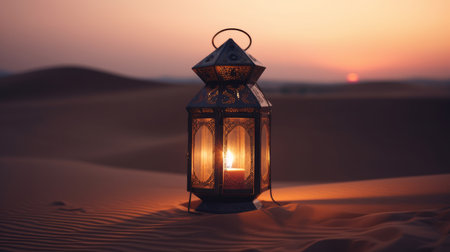 islamic holiday background. Illustration Generative AIの素材