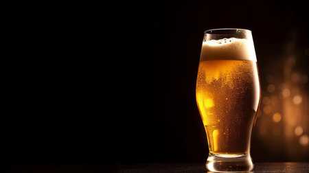 beer glass. Illustration Generative AIの素材