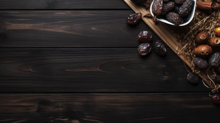 Eid al Fitr Holiday Background. Illustration Generative AIの素材