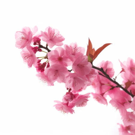 Sakura flower background. Illustration Generative AIの素材