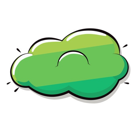 Speech Bubble. Vector Illustration EPS10のイラスト素材