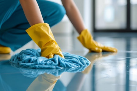 Home cleaning services showcase pristine spaces with meticulous attention to every detail.の素材