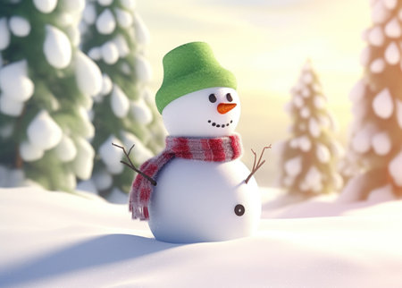 snowman stock footage & royaltyfree footageの素材