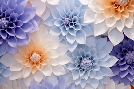 lavender floral pattern with space for text flower.の素材