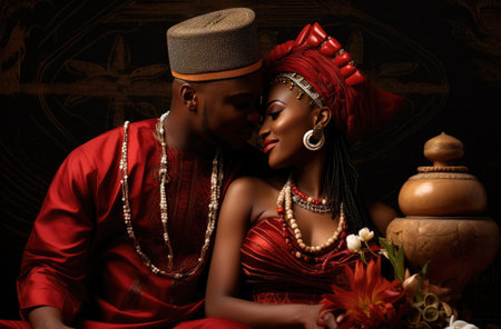 wedding photography of love africa.の素材