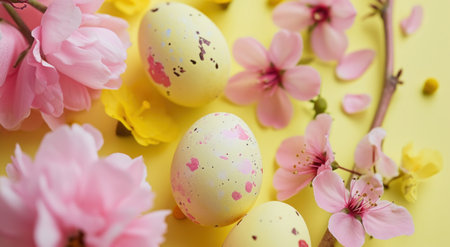 easter is coming and your easter decoration will be beautiful.の素材