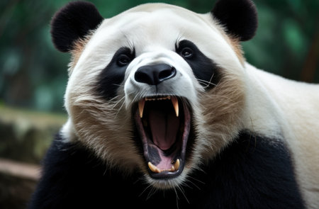 panda from china's zoo.の素材