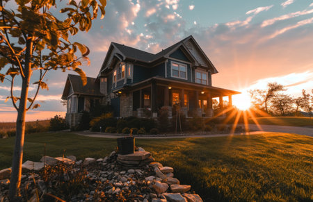 home exterior in springfield.の素材