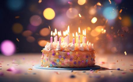 birthday cake templates and backgrounds.の素材