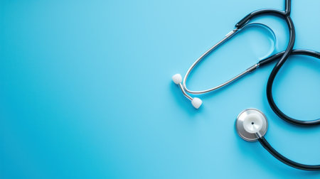 National Doctors Day advertising background with copy space.の素材
