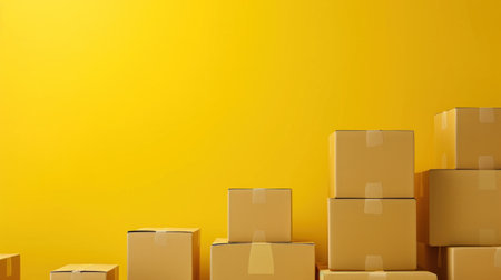 Fast delivery advertising background with copy space.の素材