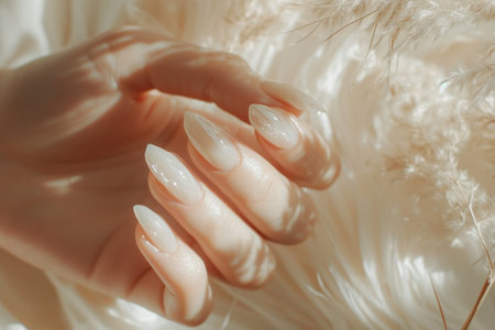 an image of long nailの素材